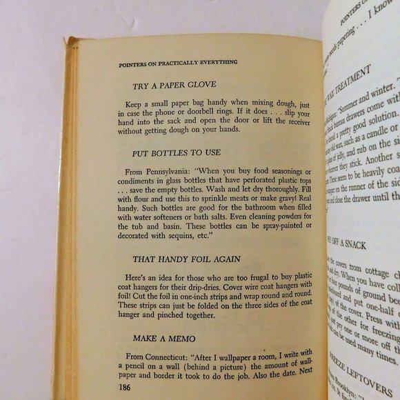 Heloise's Housekeeping Hints SIGNED 3rd Printing 1962 Hardcover Dust Jacket - Picture 10 of 10
